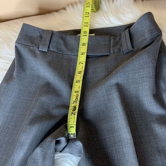 Ann Taylor LOFT Petites Gray Wool Blend Lined Dress Pants Size 2P - Picture 8 of 12